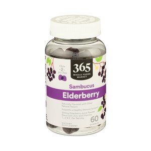 365 by Whole Foods Market Gummy Elderberry for Boosting Immune System